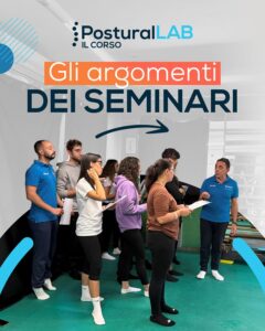 trattano seminari postural — Di cosa trattano i seminari del corso Postural Lab? Scopri gli argomenti dei tre seminari del corso